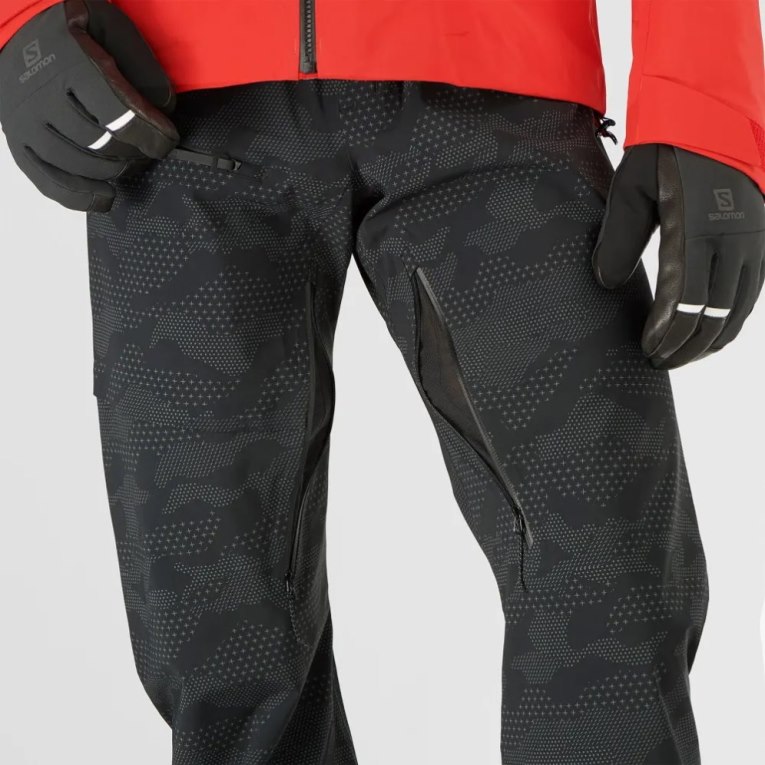 Pantalones De Esquí Salomon Outlaw 3L Hombre Negros | MX GDYF601